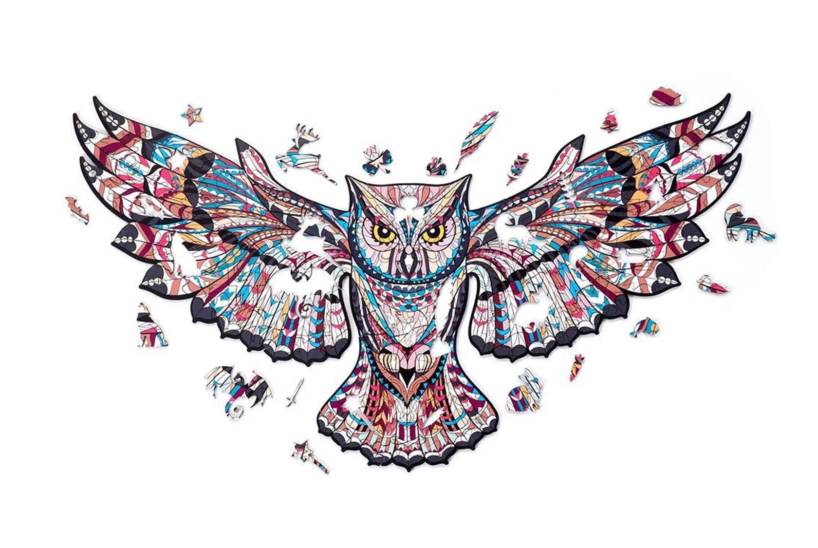 Деревянный пазл Лесная сова